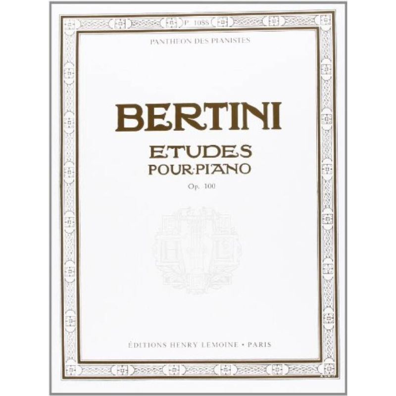 Bertini, Henri - Etudes (25) Op.100 pour piano