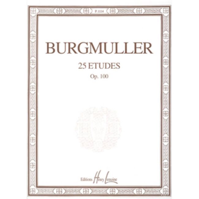 Burgmüller, Friedrich - Etudes (25) Op.100