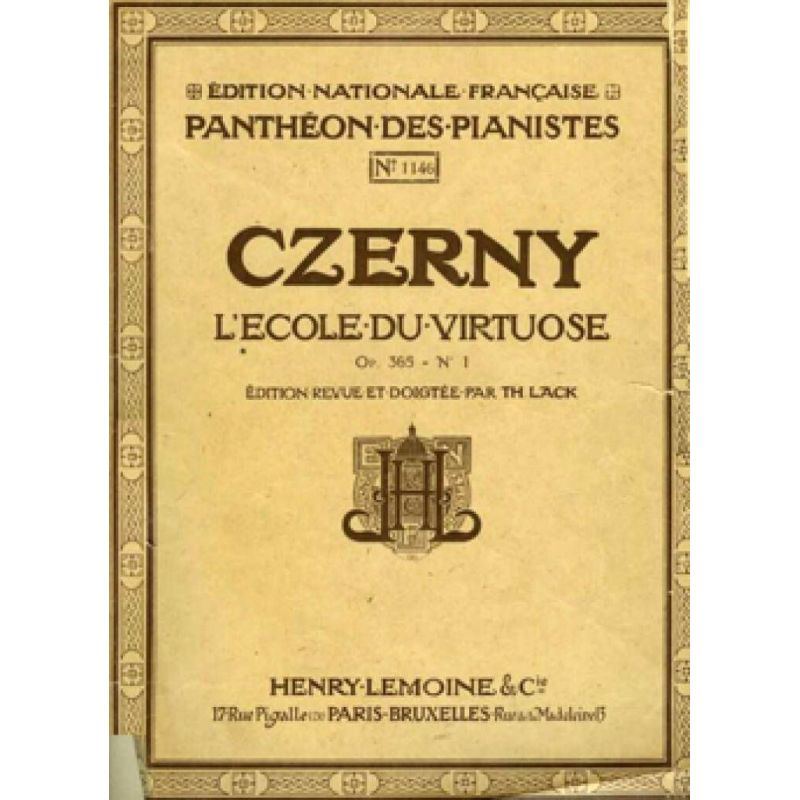 Czerny, Carl - Ecole du virtuose Op.365 n°1