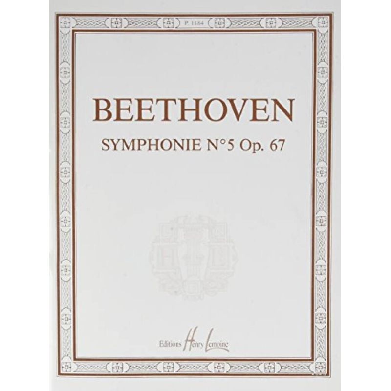 Beethoven, Ludwig van - Symphonie n°5 en ut min. Op.67
