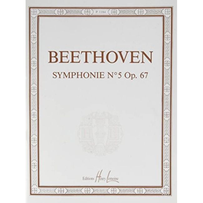 Beethoven, Ludwig van - Symphonie n°5 en ut min. Op.67