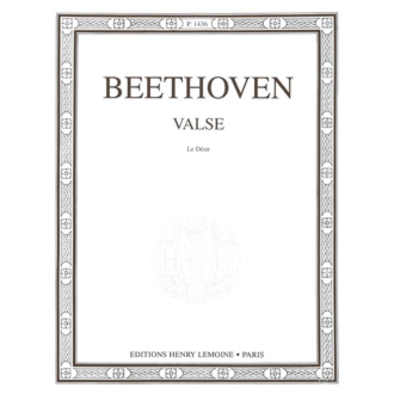 Beethoven, Ludwig van - Valse Le Désir en la bémol maj.