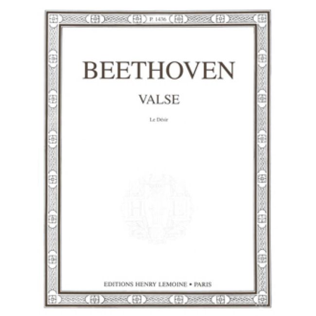 Beethoven, Ludwig van - Valse Le Désir en la bémol maj.