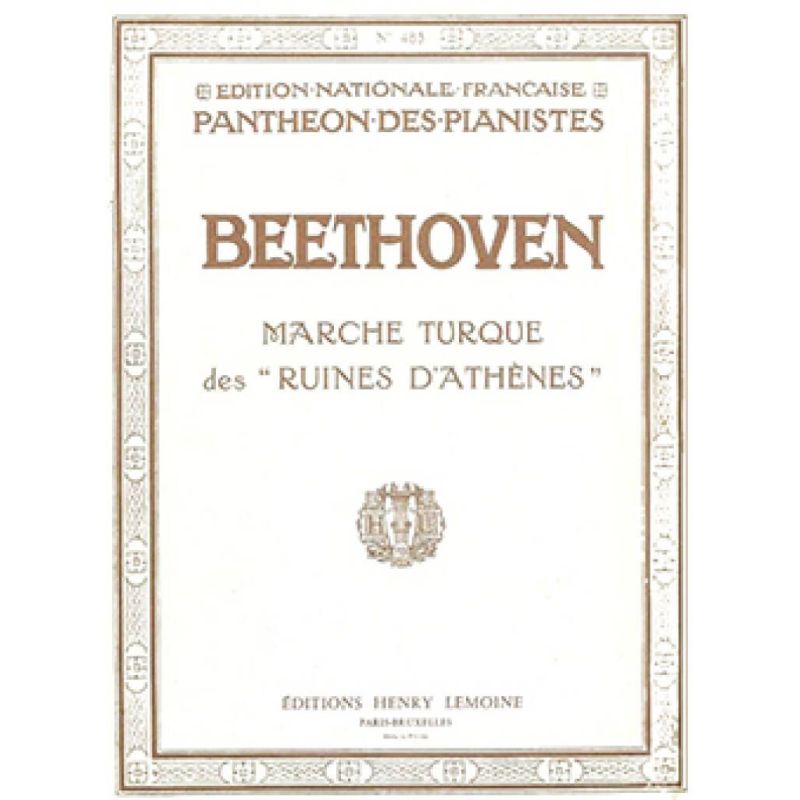 Beethoven, Ludwig van - Marche turque des Ruines d'Athènes