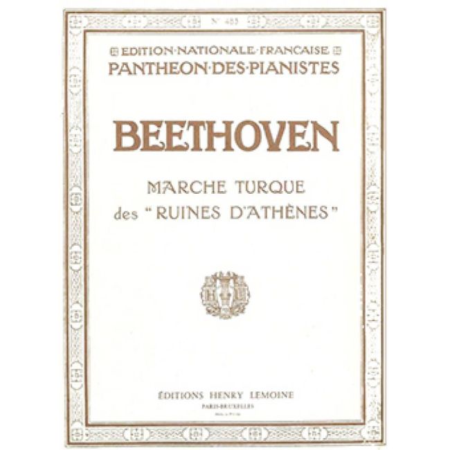 Beethoven, Ludwig van - Marche turque des Ruines d'Athènes
