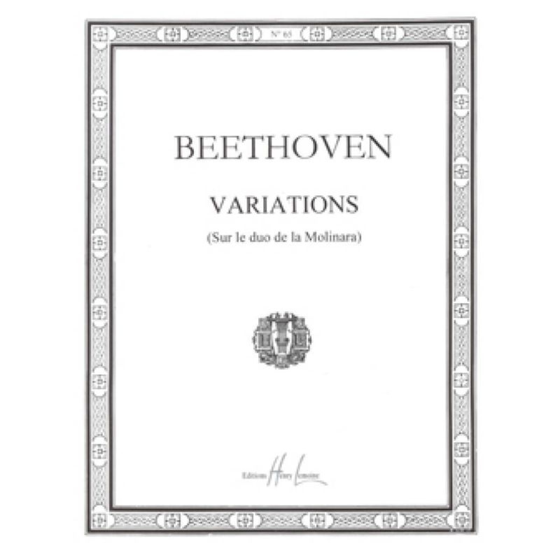 Beethoven, Ludwig van - Variations sur le duo de la Molinara