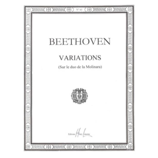 Beethoven, Ludwig van - Variations sur le duo de la Molinara