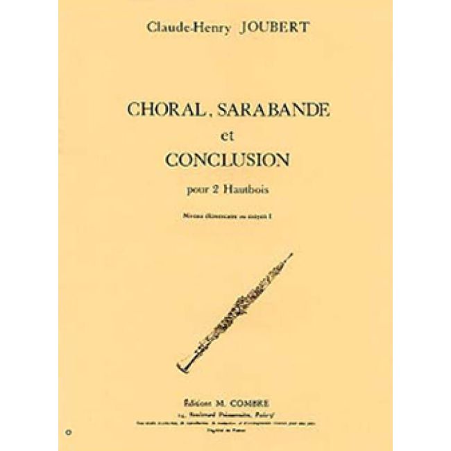 Joubert, Claude-Henry - Choral sarabande et conclusion