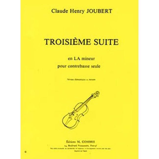 Joubert, Claude-Henry - Suite n°3 en la min.