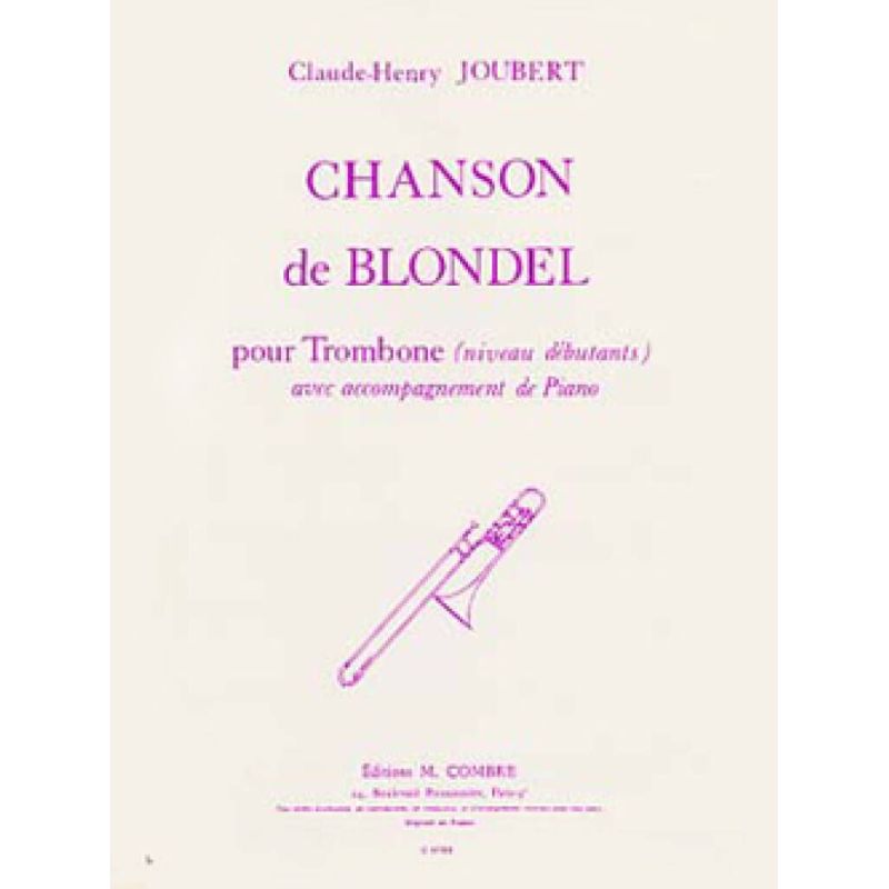 Joubert, Claude-Henry - Chanson de Blondel