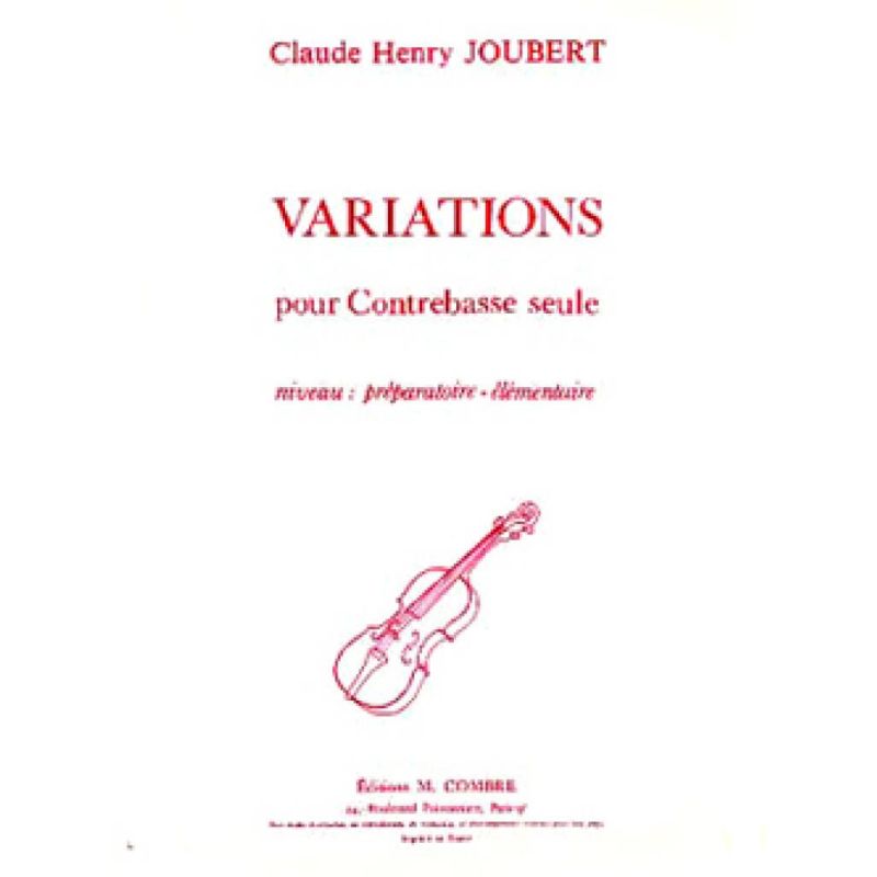 Joubert, Claude-Henry - Variations