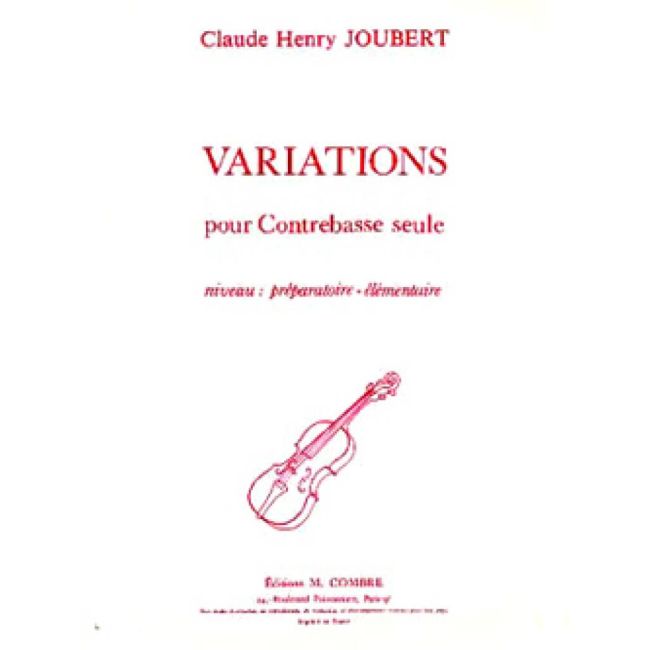 Joubert, Claude-Henry - Variations