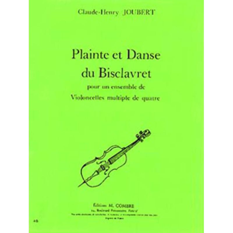 Joubert, Claude-Henry - Plainte et danse du Bisclavret