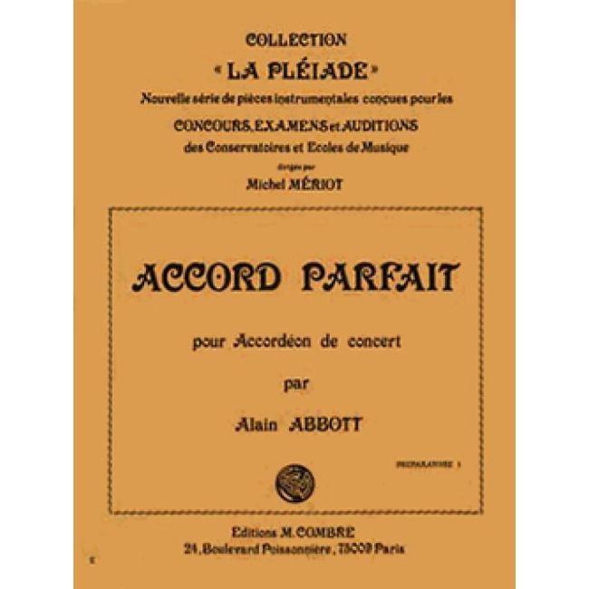 Abaco, Evaristo Felice dall' - Accord parfait