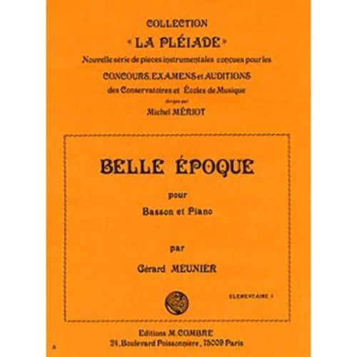 Meunier, Gérard - Belle époque