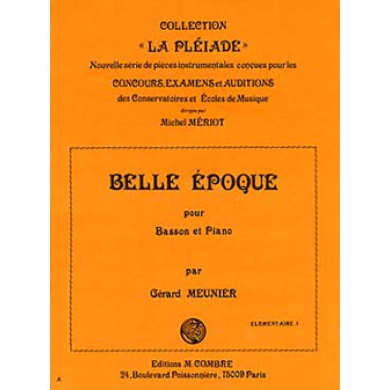 Meunier, Gérard - Belle époque