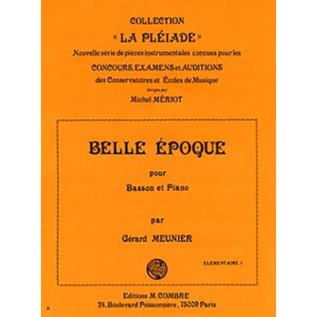 Meunier, Gérard - Belle époque