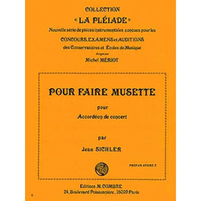 Sichler, Jean - Pour faire musette