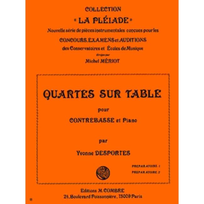 Desportes, Yvonne - Quartes sur table