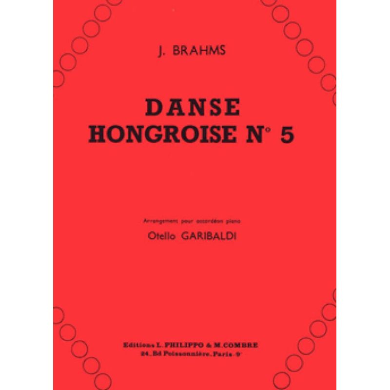 Brahms, Johannes - Danse hongroise n°5