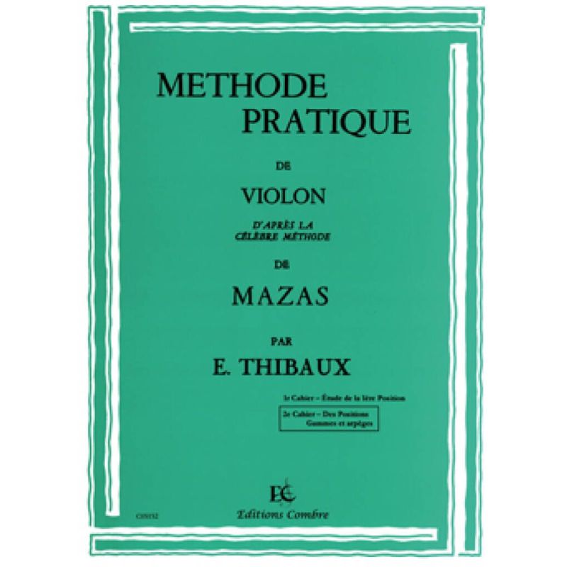 Thibaux, E. - Méthode d'après Mazas Vol.2