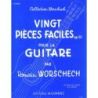 Worschech, Romain - Pièces faciles (20) Op.61 cahier n°3