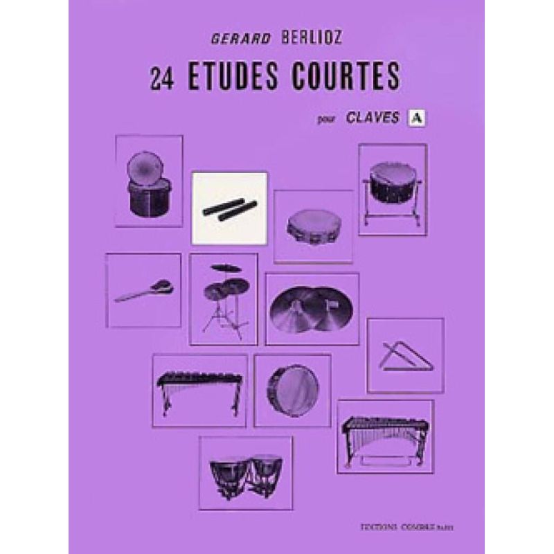 Berlioz, Gérard - Etudes courtes (24) Vol.A