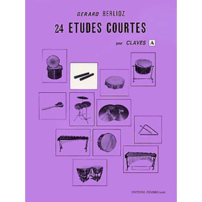 Berlioz, Gérard - Etudes courtes (24) Vol.A
