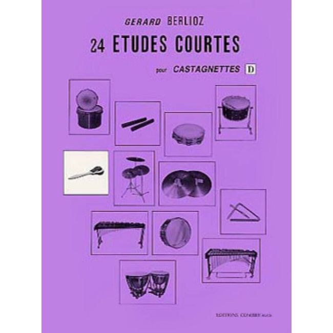 Berlioz, Gérard - Etudes courtes (24) Vol.D