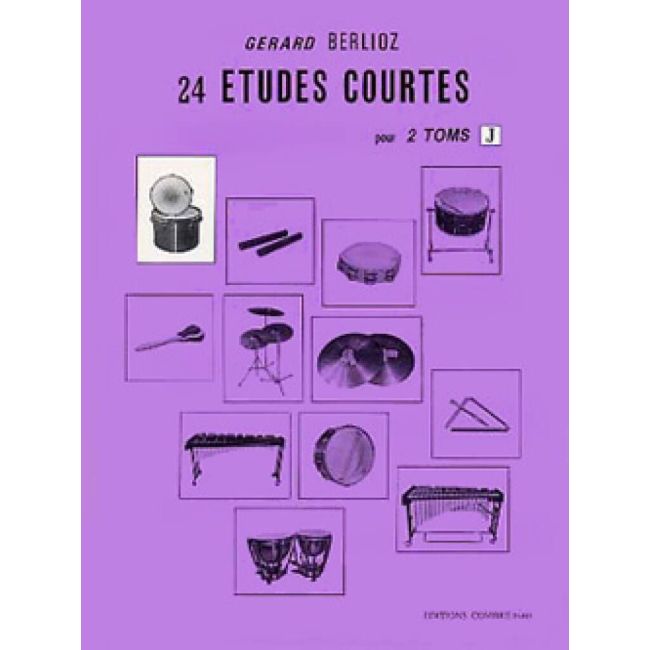 Berlioz, Gérard - Etudes courtes (24) Vol.J