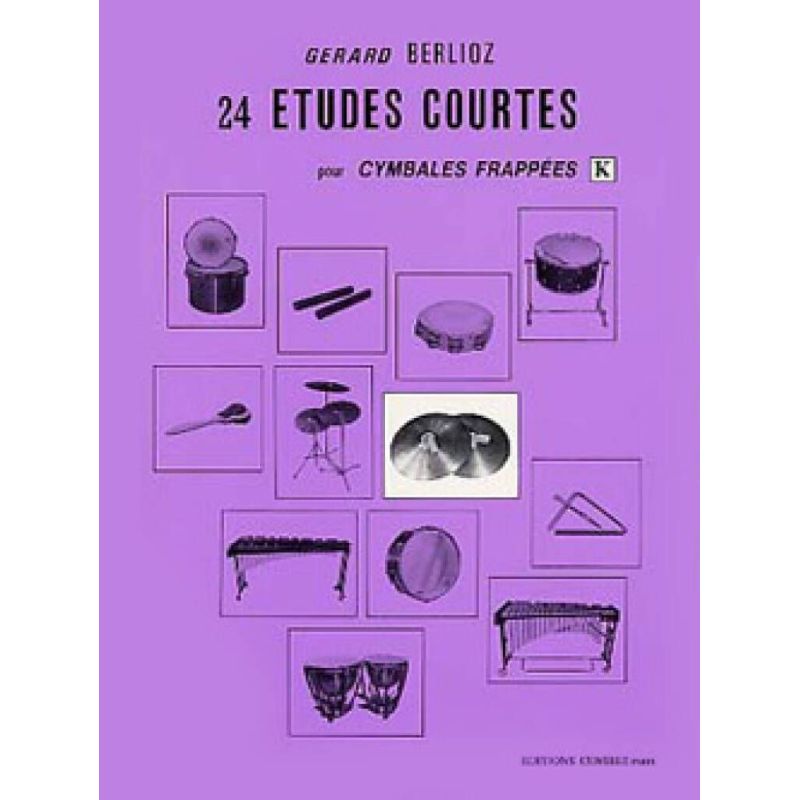 Berlioz, Gérard - Etudes courtes (24) Vol.K