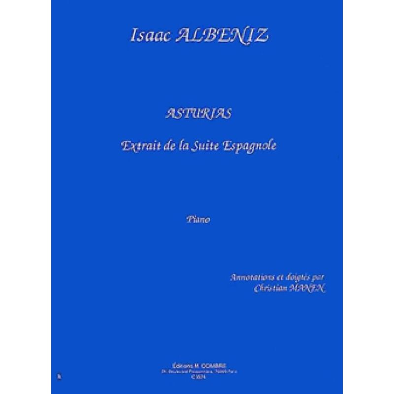 Albéniz, Isaac - Asturias extr. de la Suite espagnole