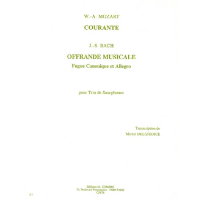 Mozart & Bach - Courante / Offrande musicale