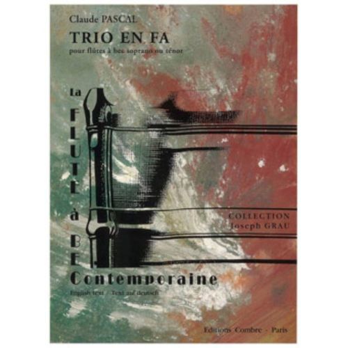 Pascal, Claude - Trio en fa