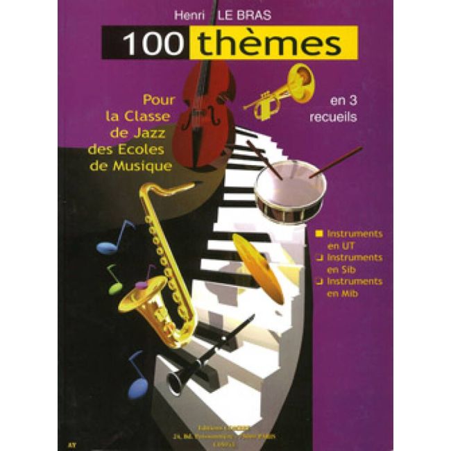 Bras, Henri Le - Thèmes pour classe de jazz (100) Vol.1
