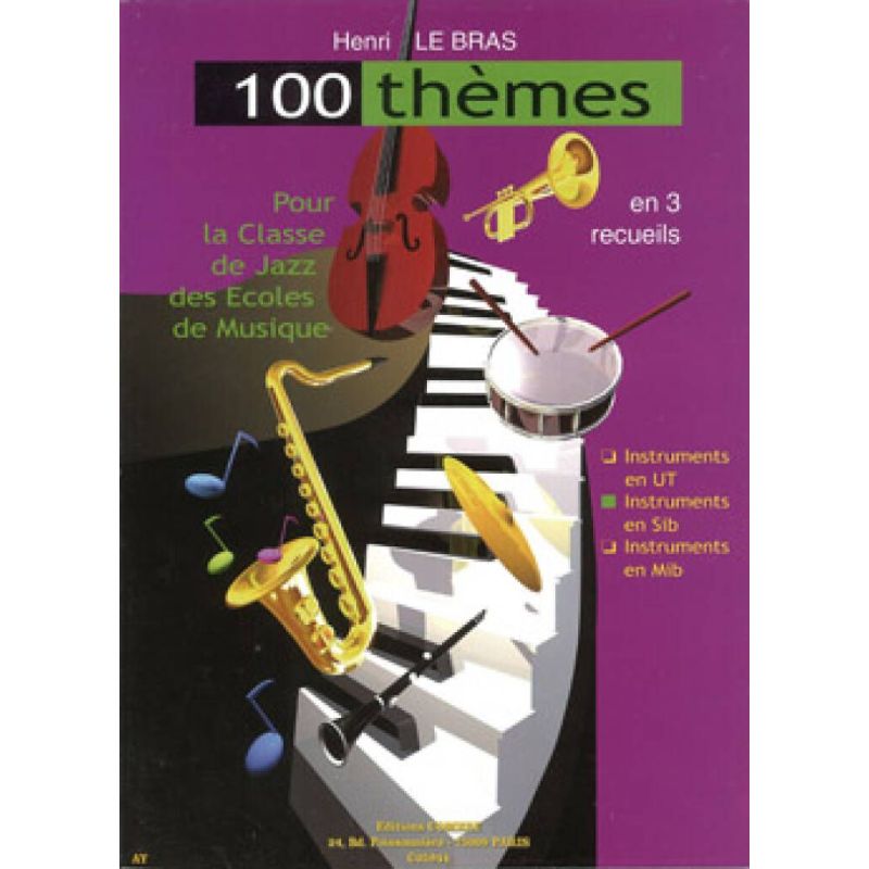 Bras, Henri Le - Thèmes pour classe de jazz (100) Vol.2