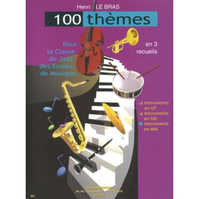 Bras, Henri Le - Thèmes pour classe de jazz (100) Vol.3