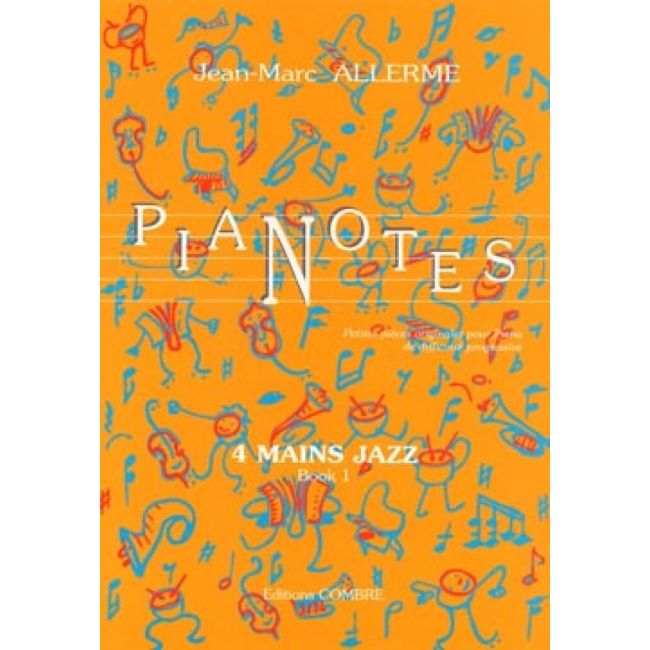 Allerme, Jean-Marc - Pianotes 4 mains Jazz Book 1