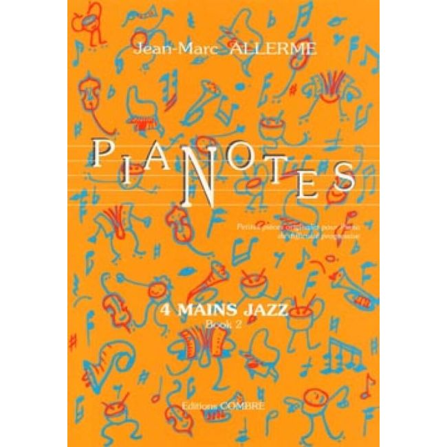 Allerme, Jean-Marc - Pianotes 4 mains Jazz Book 2