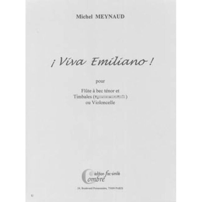 Meynaud, Michel - Viva Emiliano !