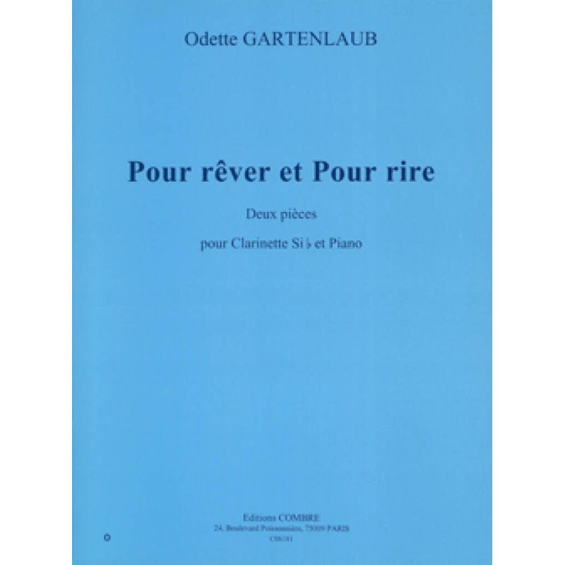 Gartenlaub, Odette - Pour rêver et Pour rire (2 pièces)