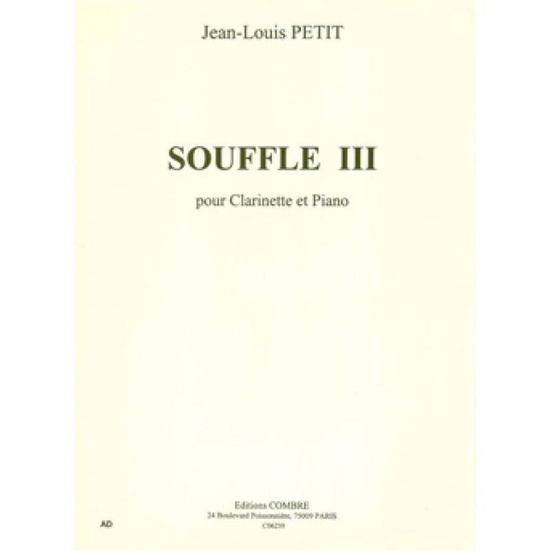 Petit, Jean-Louis - Souffle III