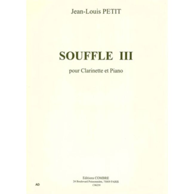 Petit, Jean-Louis - Souffle III