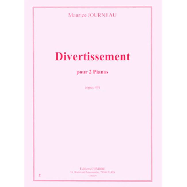 Journeau, Maurice - Divertissement Op.49