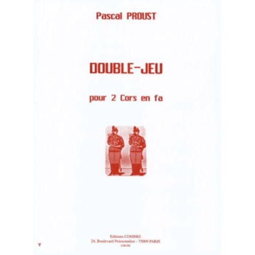 Proust, Pascal - Double-jeu