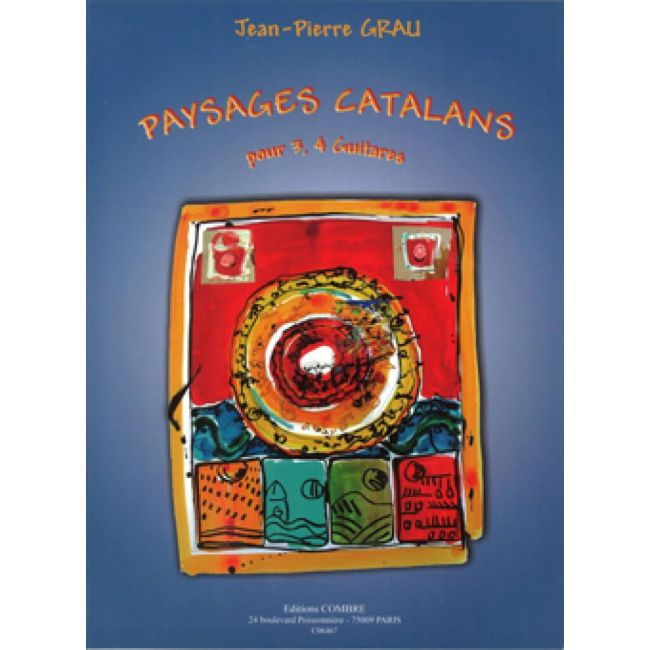 Grau, Jean-Pierre - Paysages catalans (4 pièces)