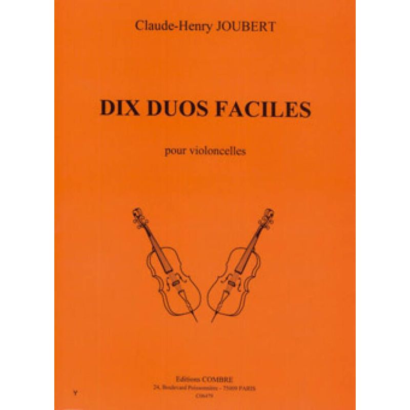 Joubert, Claude-Henry - Duos faciles (10)