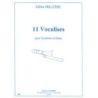 Millière, Gilles - 11 Vocalises