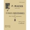 Mazas, Jacques-Féréol - Duos abécédaires (15) Op.85a
