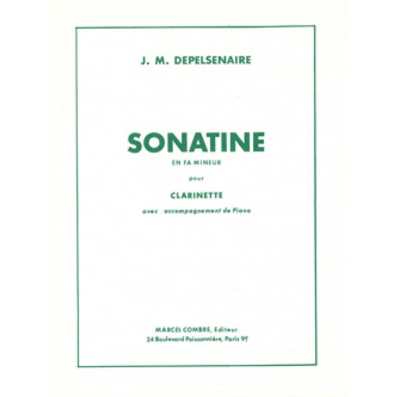 Depelsenaire, Jean-Marie - Sonatine fa min.